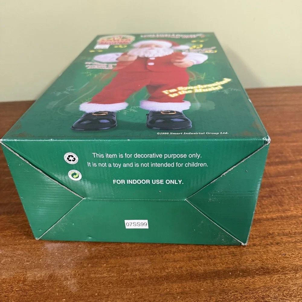 Rock A Long Santa Smart Industrial Group 1999 Excellent Condition New In Box